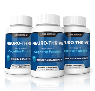 Three bottles of Neuro-Thrive